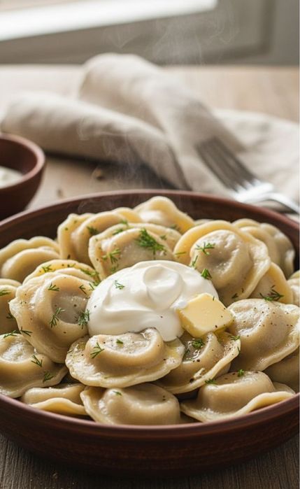 Пельмени ручные домашние вкусные