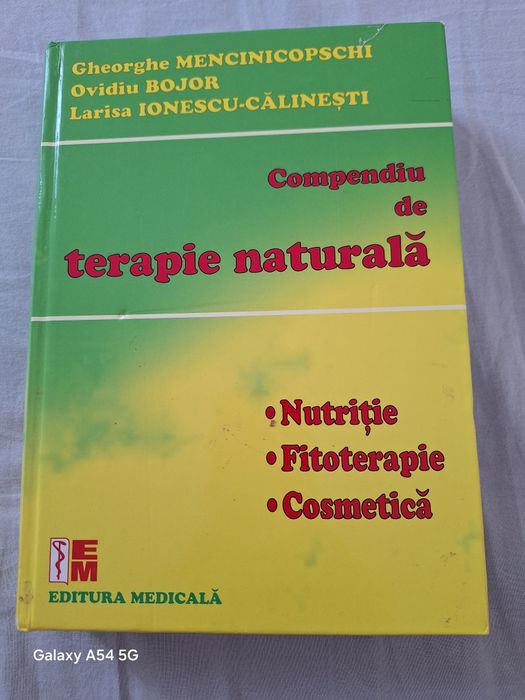 Compendiu de terapie naturala ovidiu bojor ghe. mencinicopschi