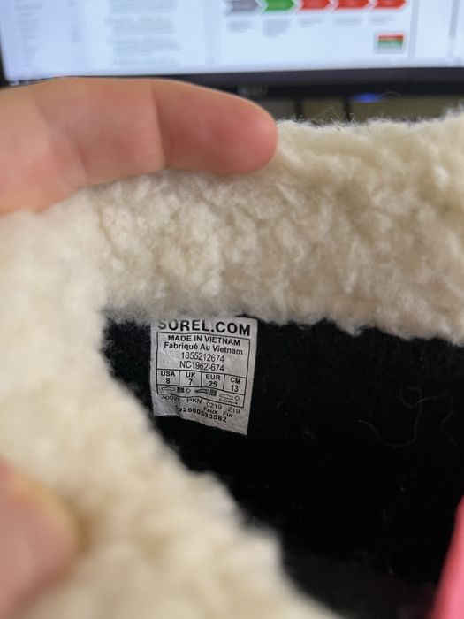 Чисто нови ботуши за момиче Sorel