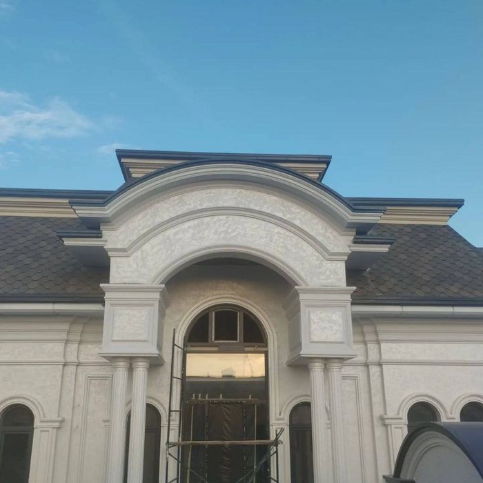 Tashqi fasada , travertin attachento mineralka leanardo