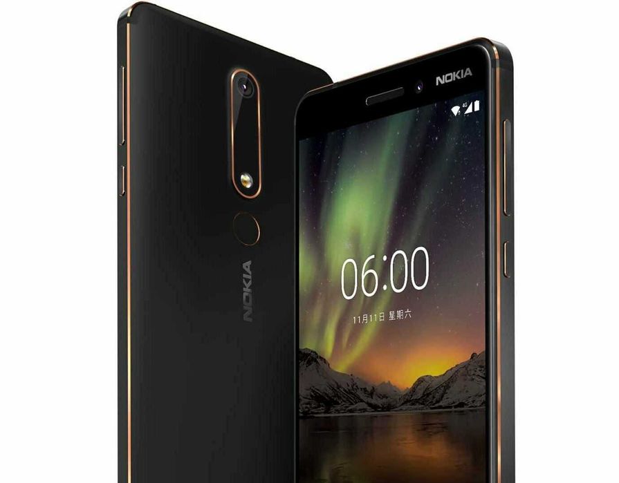 Nokia 6.1 чисто нов 32GB 5.5 "Мобилни телефони 3000mAh 16MP