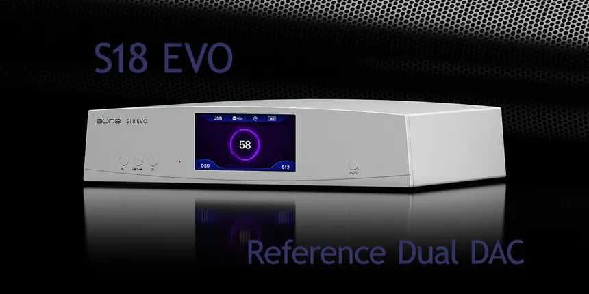 aune S18 EVO DAC 32bit/768kHz/MQA, Dual AKM AK4497, Nou, Cutie, Garantie