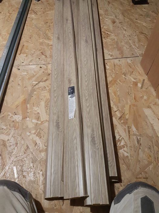 Plintă pvc stejar