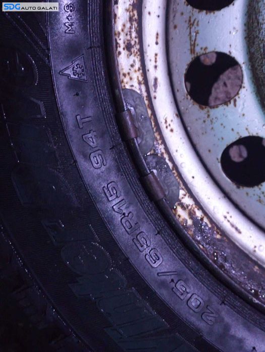 Roata Janta Tabla 205 65 R15 Peugeot Expert 1999 - 2006 [M7219]