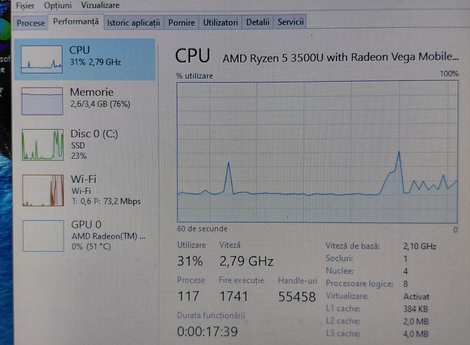 Lenovo Ideapad 3 de 17,3" 8gb ram 256gb ssd