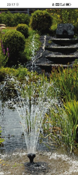 Gazonga suv sepadigan fantan nasatkalari sotiladi va o'rnatilib berila