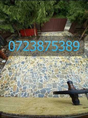 Piatră de Carieră pentru Trafic Greu – Rezistență Maximă la Tonaj