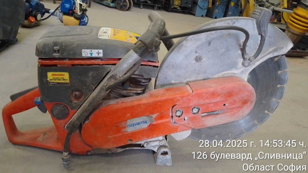 Ръчен фугорез 350 мм Husqvarna К760 2016