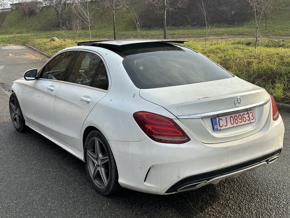 Mercedes C200 avariat lovit