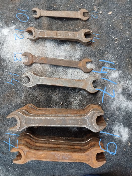 Продам ключи рожковые и не только