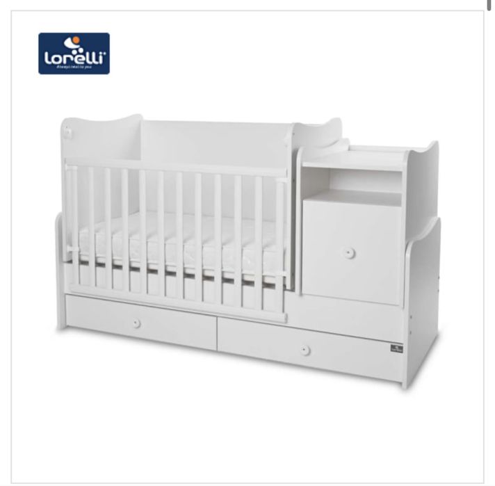 Бебешко трансформиращо легло люлка + матрак