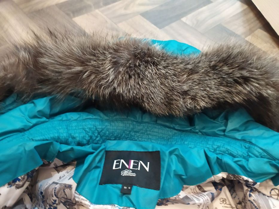 Пуховик куртка мех