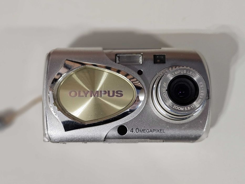 Y2K Aparat foto digital compact rar Olympus Mju 400 4MP 3xZoom