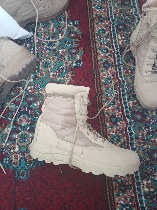 Берцы летние беж