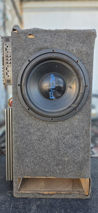 Продам сабвуфер PRIDE с двумя усилителями