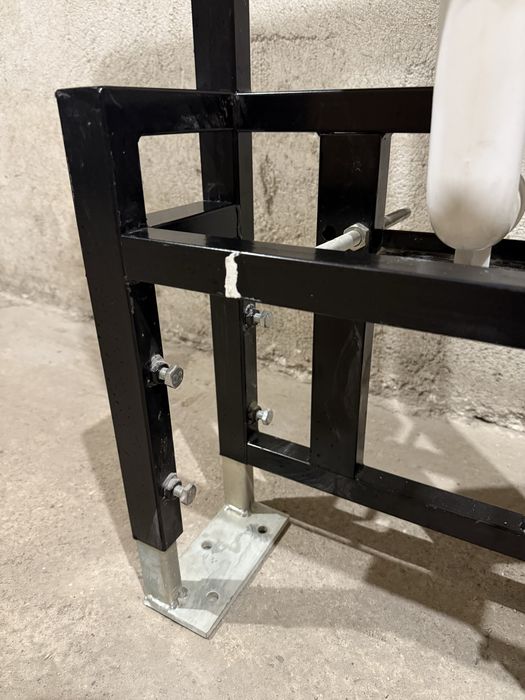 Свободностояща структура за вграждане за конзолна тоалетна