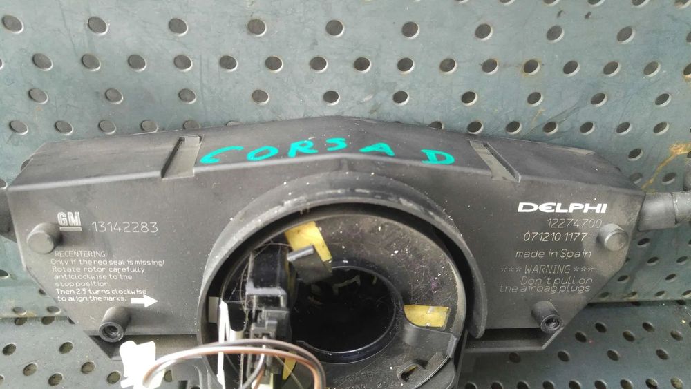 Bloc manete semnalizare stergator parbriz cu spirala volan opel corsa d s07 13142283 12274700
