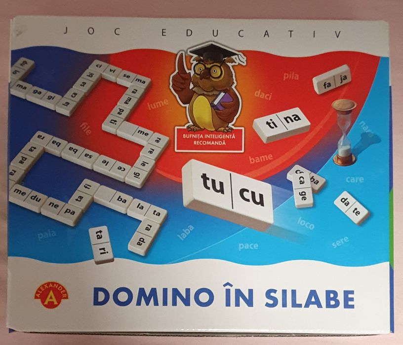 Jocuri copii Domino  in silabe si Luni&Anotimpuri