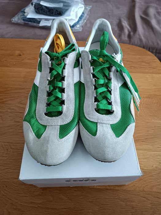 Мъжки маратонки Diadora heritage Equipe L Perf SW Fresh Green White