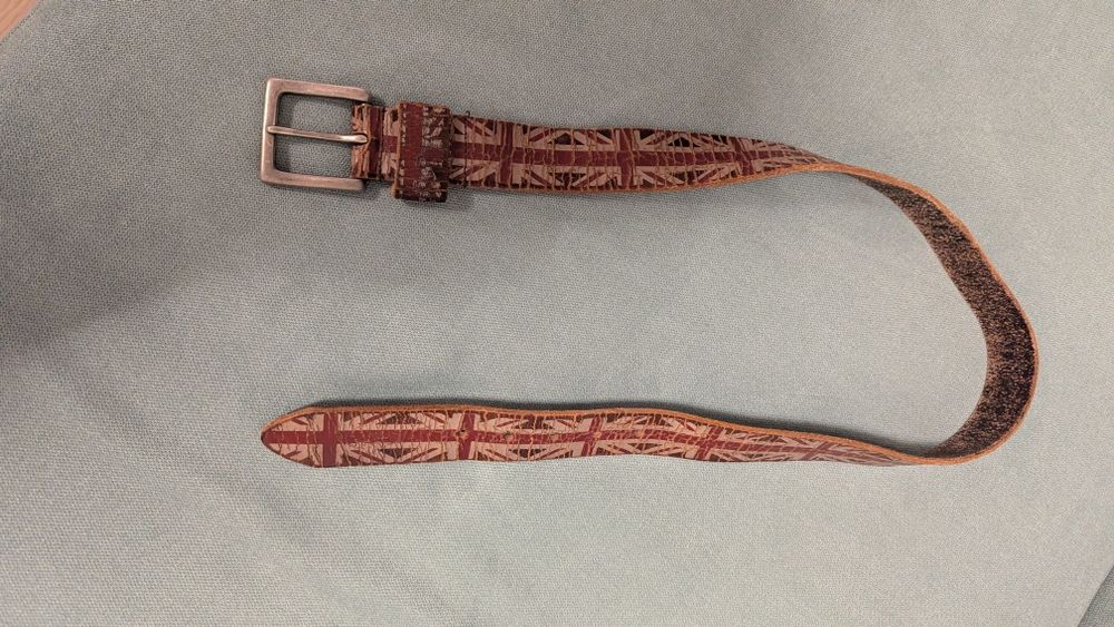 Мъжки колан естествена кожа