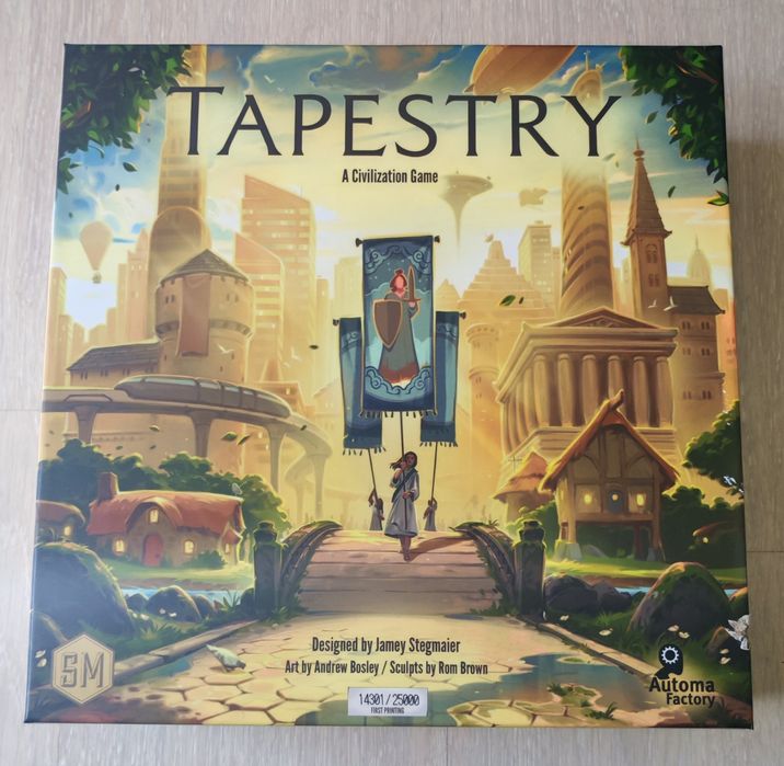 Настолна игра Tapestry + folded space insert БЕЗПЛАТНА ДОСТАВКА