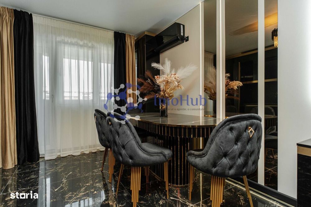Apartament 2 camere in Copou, mobilat lux, jacuzzi, etaj 8