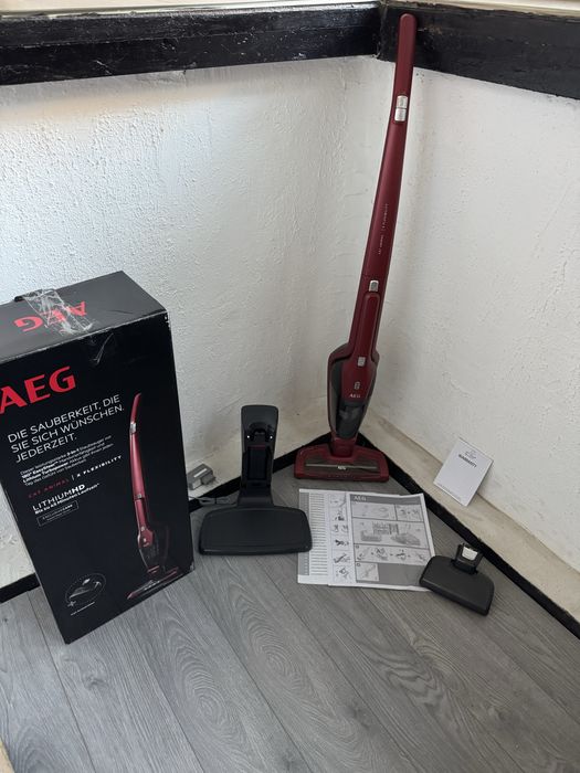 Вертикална Безжична Прахосмукачка AEG Ergorapido CX7 Animal 18V HD Литиева 2в1