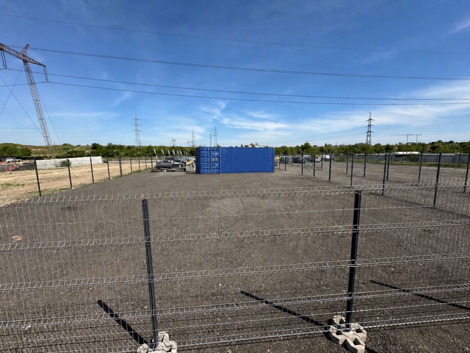 Ultimul lot disponibil Inchiriez parcele teren 200-300 mp cu container metalic Splaiul Unirii Lunca Cetatii