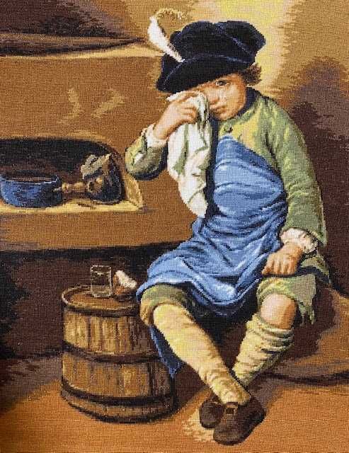 Goblen ”Singur pe lume”