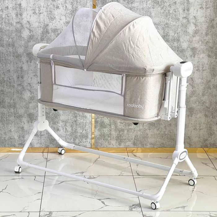 Кроват лулка сенсорный реагирует звук ребонка супер скидка