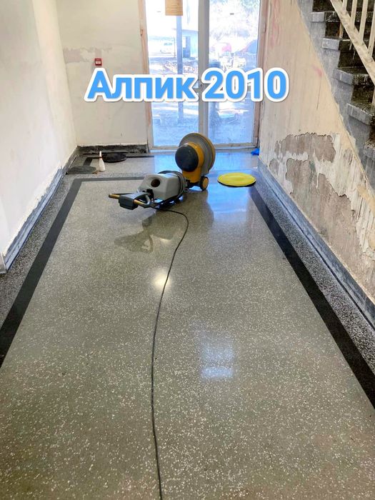 Шлайфане и полиране на мрамор, мозайка, варовик, венецианска мозайка