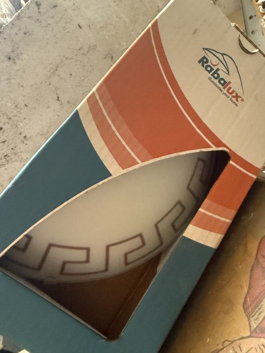 Лампи 2 бр аплик за таван и стена