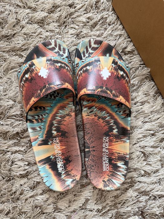 Papuci Marcelo Burlon 44 Originali
