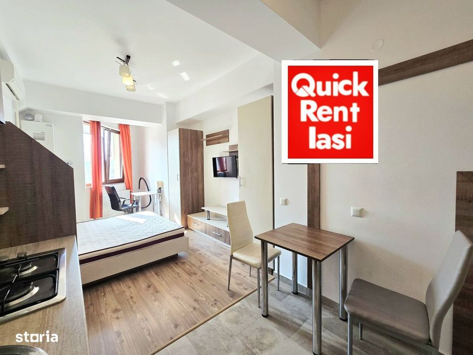 Palas Mall Lazar Residence Garsoniera Bloc Nou 400eur