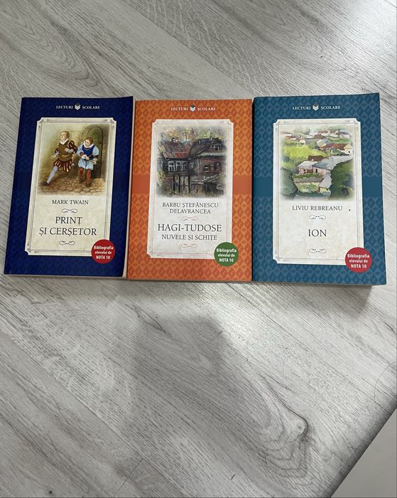 Vand carti de lectura scolara