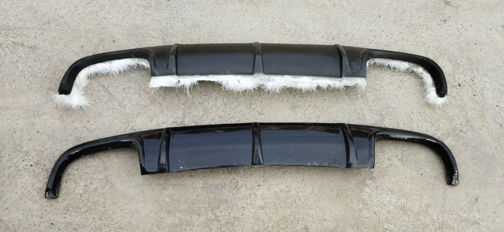 Накладка на w211 бампер