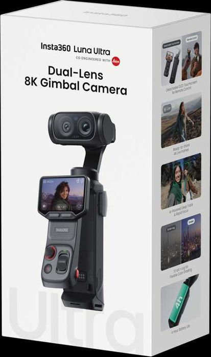 Insta360 Luna Ultra 8K Gimbal Camera / Новая упаковка