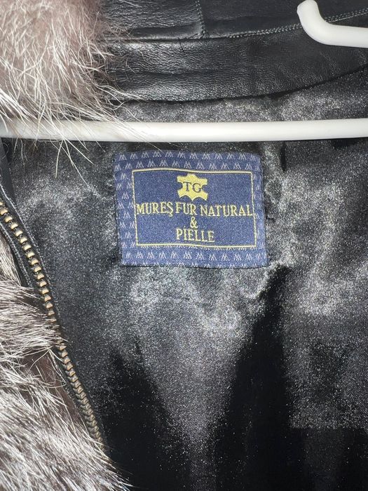 Haină de blană naturala