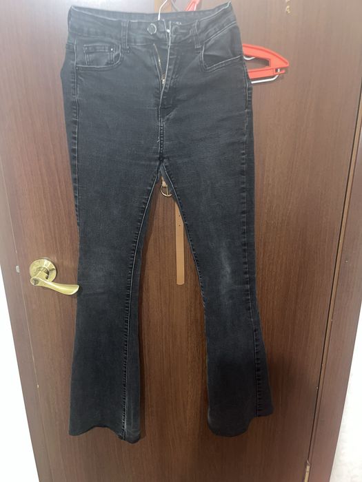 джинсы клеш женские