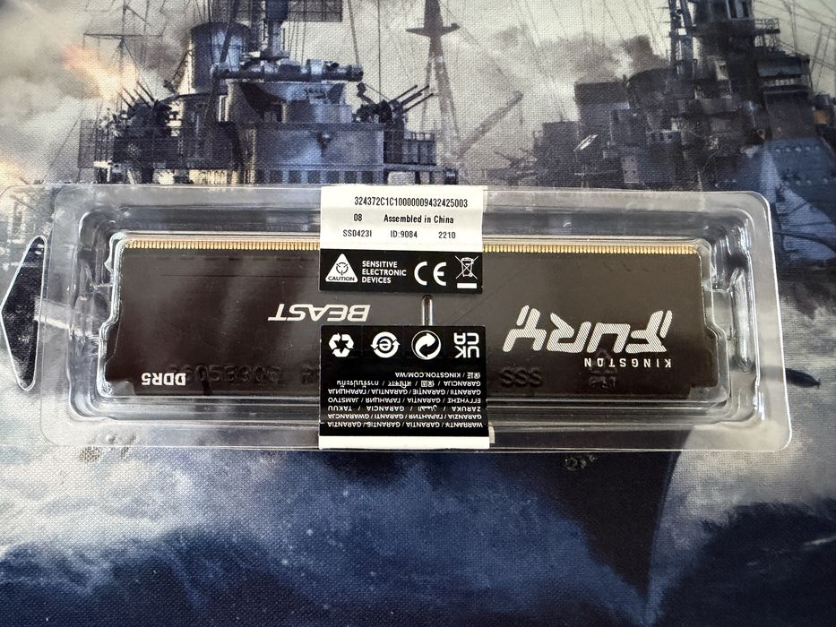 Рам памет Kingston Fury Beast 16GB DDR5
