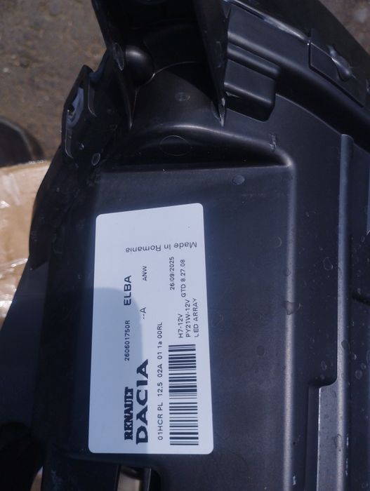 Far stânga Dacia Sandero Logan 3 funcțional