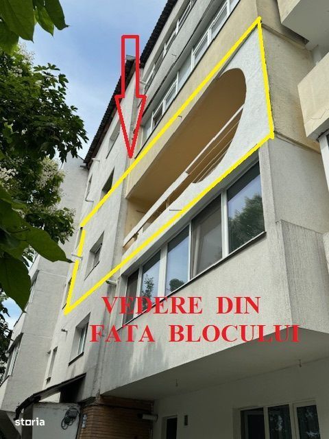 Apartament 3 camere si 2 bai de vanzare, str. Tipografilor, Nord Bacau — fotografia 1