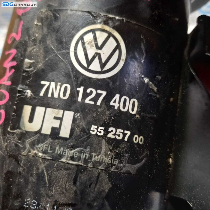 Suport Corp Carcasa Filtru Combustibil Motorina Seat Alhambra 2.0 TDI CFFA CFFB CFFE CFGB CFGC 2011 - 2016 Cod 7N0127400 [2284]