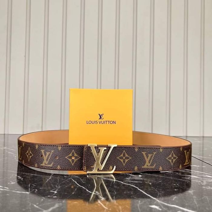 Curele unisex LV piele naturala, cutie, etichetă, saculet