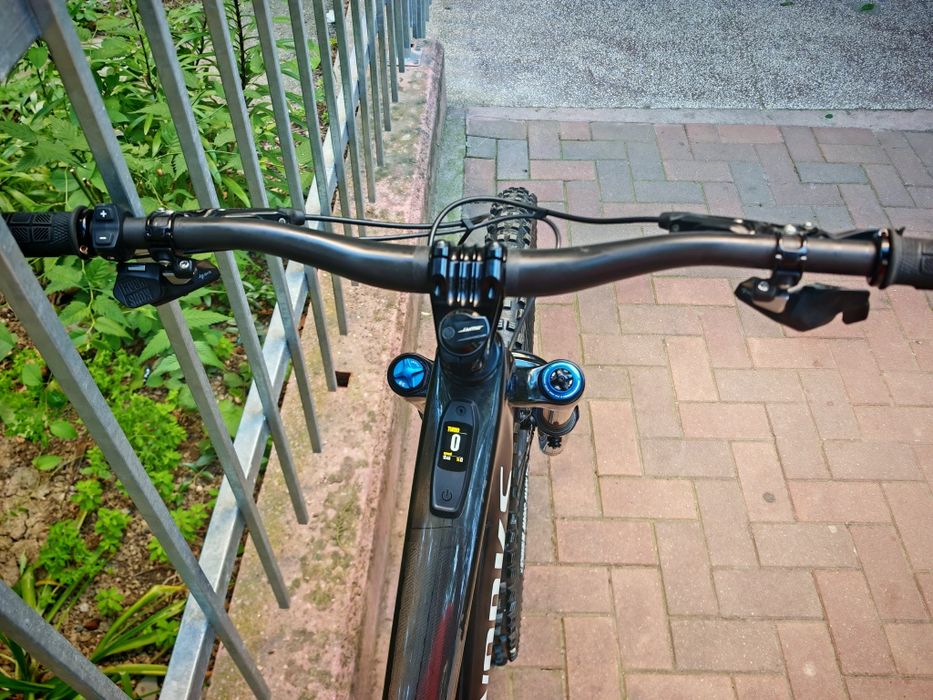 Bicicleta electrica full suspension carbon Specialized S-works Turbo Kenevo SL AXS S3 stare impecabila 940 km