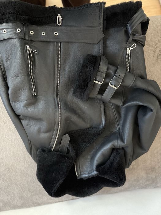 Дубленка натуралка авиатор