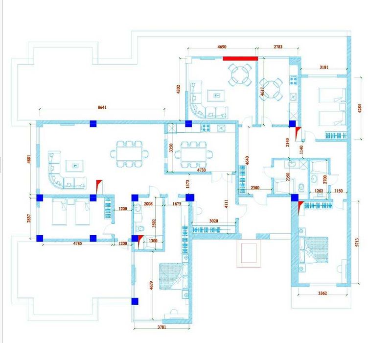 "Qorasuv Plaza MirzoUlugbek Qorasuv1 7xonali kvartira 276m2 Top narxda