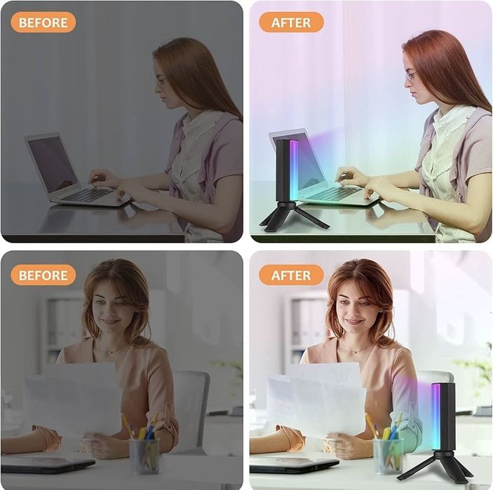 НОВО!!! Статив със 20 светлинни ефекта Andoee W100RGB Mini Led Light