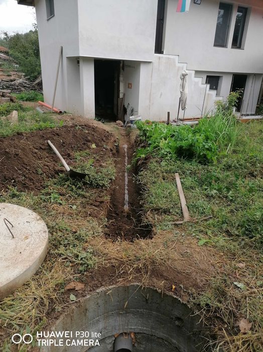 Изкопи на ръка на трудно достъпни места ръчно копаене