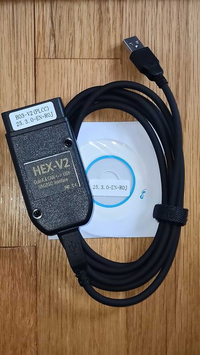 Diagnoza VCDS VAG COM HexV2 25.3 Engleza / Romana